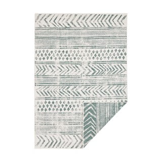 Zeleno-krémový venkovní koberec NORTHRUGS Biri, 80 x 150 cm
