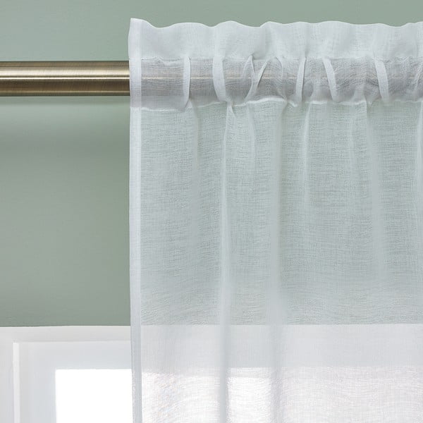 Bílá voálová záclona 140x183 cm Countryside Floral – Catherine Lansfield-image-2