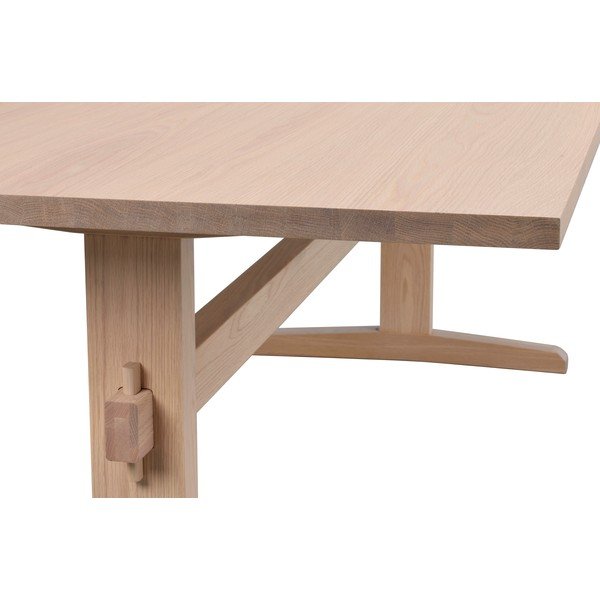 Rozkládací jídelní stůl s deskou v dubovém dekoru 240x95 cm Westville - Rowico-image-3