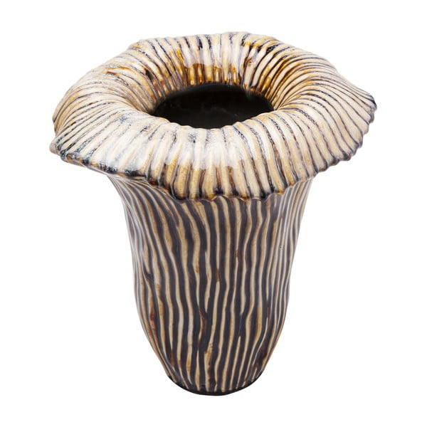 Kameninová váza Kare Design Mushroom, výška 27 cm