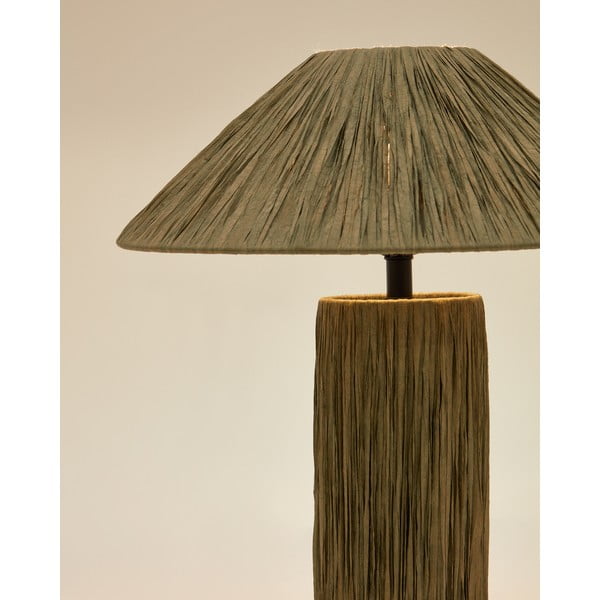 Khaki stolní lampa (výška 41 cm) Samse – Kave Home-image-3