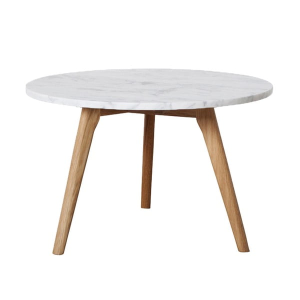 Konferenční stolek Fiord Marble, 40x40 cm