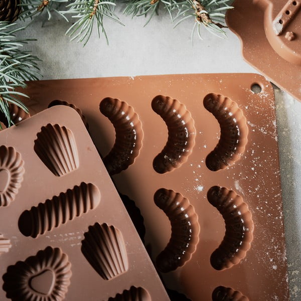 Silikonová forma na pečení cukroví 24,5x34,5 cm – Orion-image-1