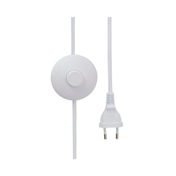 Bílá látková stojací lampa (výška 123 cm) Mila – Ellos Home-image-4