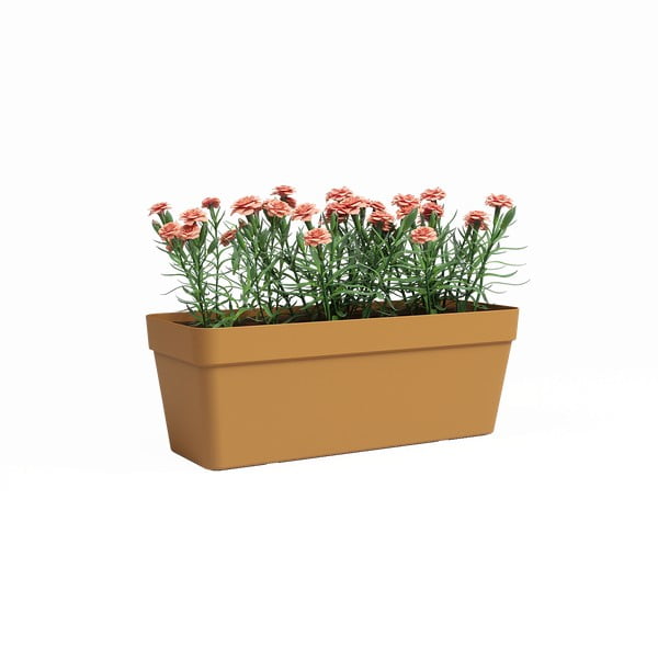 Samozavlažovací truhlík z recyklovaného plastu 50 cm Capri – Artevasi-image-1