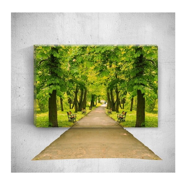 Nástěnný 3D obraz Mosticx Park Road, 40 x 60 cm