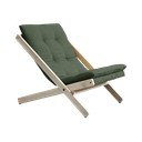 Skládací křeslo Karup Design Boogie Raw/Olive Green