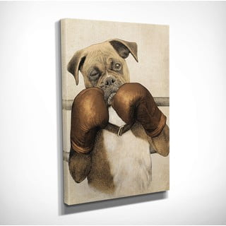 Nástěnný obraz na plátně Boxer, 30 x 40 cm