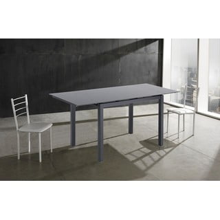 Rozkládací jídelní stůl se skleněnou deskou 70x110 cm Fast – Tomasucci