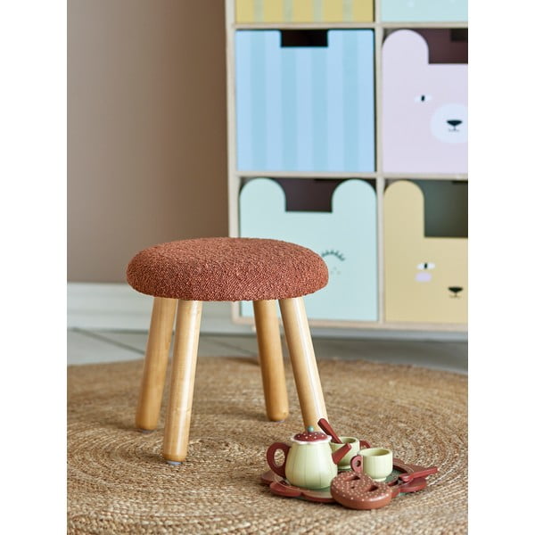 Oranžová dětská stolička Aksel – Bloomingville Mini-image-1