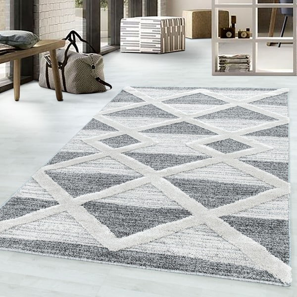 Šedý koberec 200x290 cm Pisa – Ayyildiz Carpets-image-1