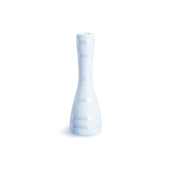 Bílý kameninový svícen Kähler Design Omaggio, výška 20 cm