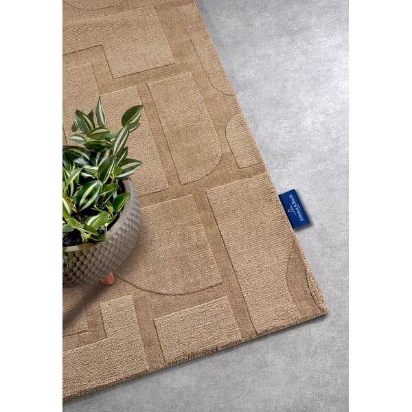 Béžový ručně tkaný vlněný běhoun 80x250 cm Alexis – Villeroy&Boch-image-2