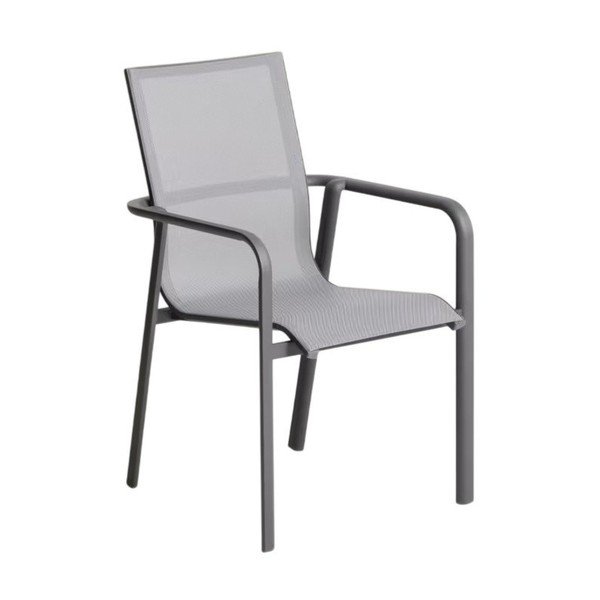Šedá zahradní židle Canea – Kave Home