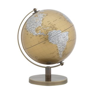 Stolní dekorace ve zlato-stříbrné barvě Mauro Ferretti Globe, výška 28 cm