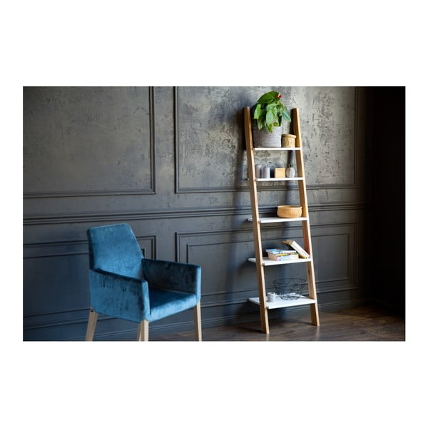 Bílá opěrná police Ragaba ASHME, šířka 45 cm-image-1