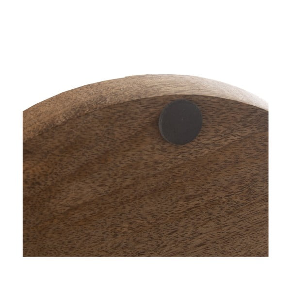 Servírovací dřevěný podnos ø 30 cm Mango – Orion-image-3