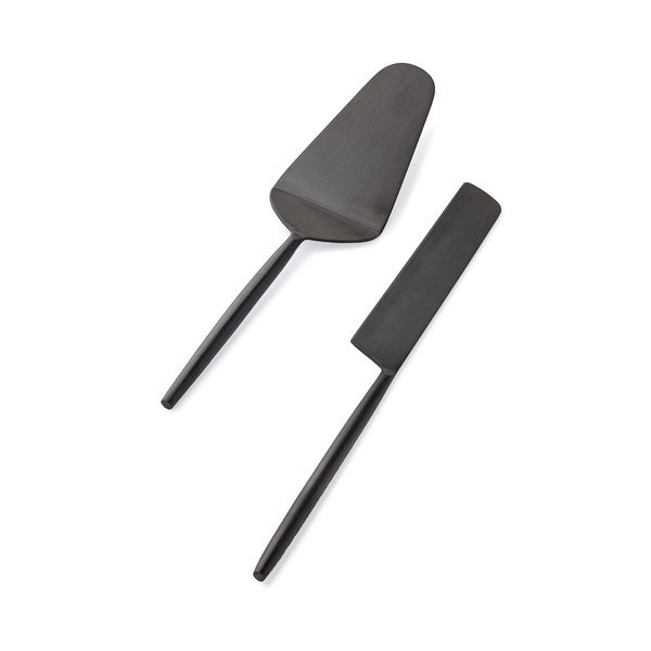 Servírovací sada na dort 2 ks z nerezové oceli Bronte – Bizzotto-image-1