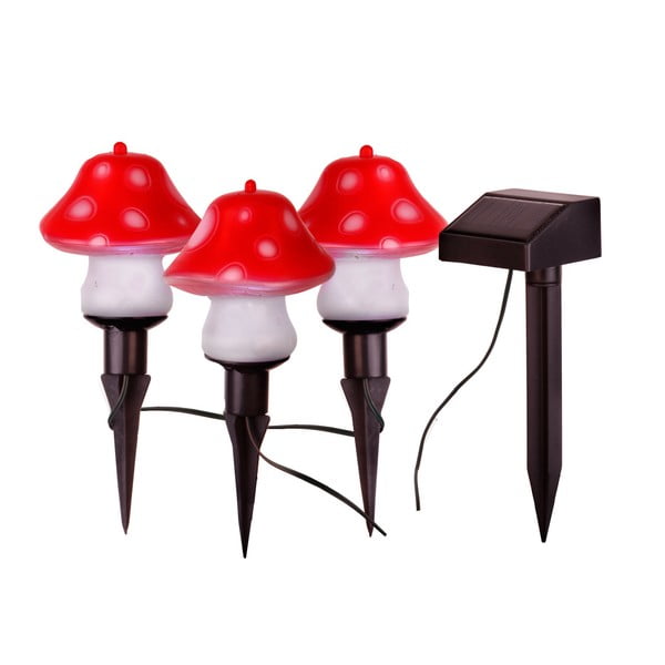 Lucerničky Solar Energy Mushrooms Sticks, 3 ks