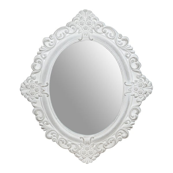 Bílé zrcadlo Crido Consulting Oval