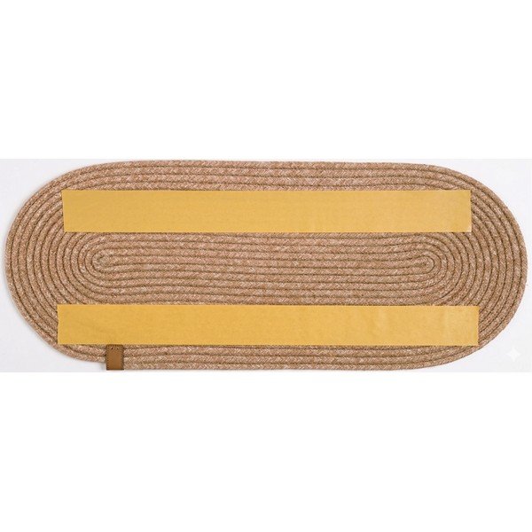 Nášlapy na schody v sadě 16 ks v přírodní barvě 25x65 cm Milo – Vitaus-image-3