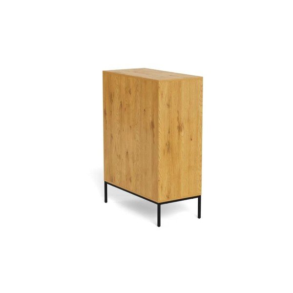 Komoda v dekoru dubu v přírodní barvě 80x110x40 cm Palmdale – Actona-image-4
