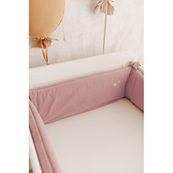 Mantinel do postýlky 180 cm Stars – Malomi Kids-image-1