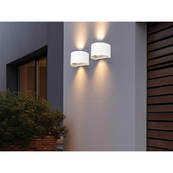 LED nástěnné venkovní svítidlo se senzorem pohybu (výška 10 cm) Talent – Reality-image-3