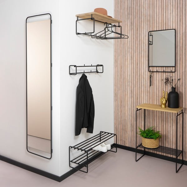 Černý kovový botník Clint – Spinder Design-image-2