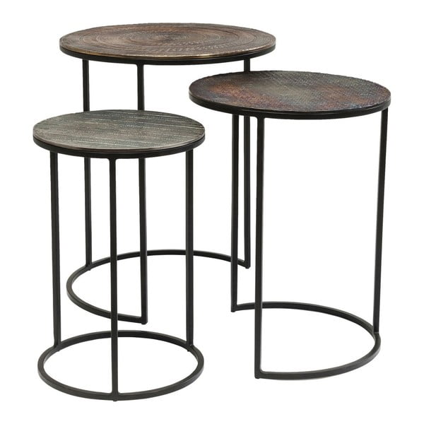 Sada 3 odkládacích stolků Kare Design Electra