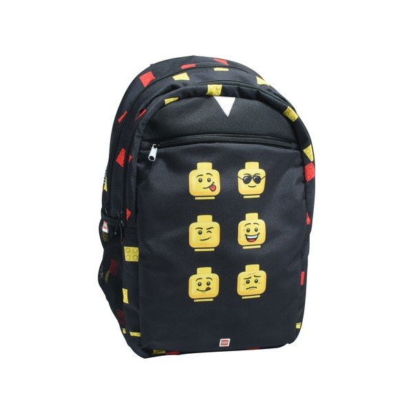 Modrý školní batoh LEGO® Faces Extended