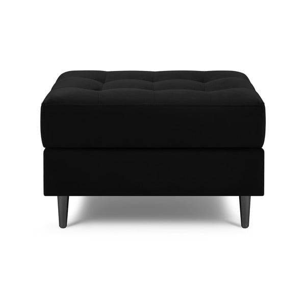 Černá sametová podnožka Milo Casa Santo-image-3