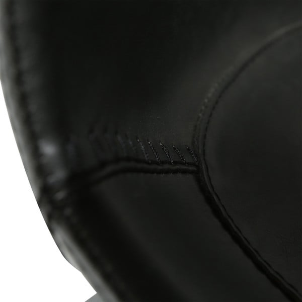 Černá jídelní židle z imitace kůže DAN–FORM Denmark Hype-image-1