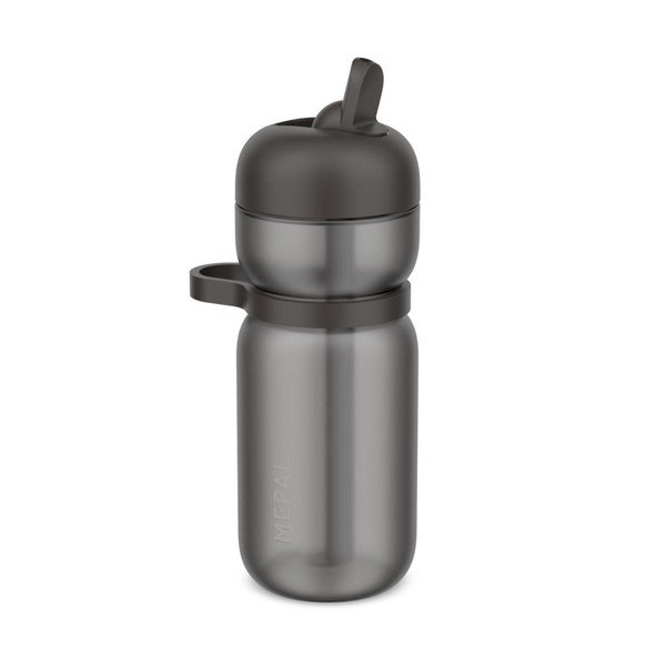Antracitová plastová lahev 600 ml Active – Mepal