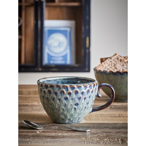 Šedé keramické šálky v sadě 4 ks 365 ml Katrina – Bloomingville-image-1