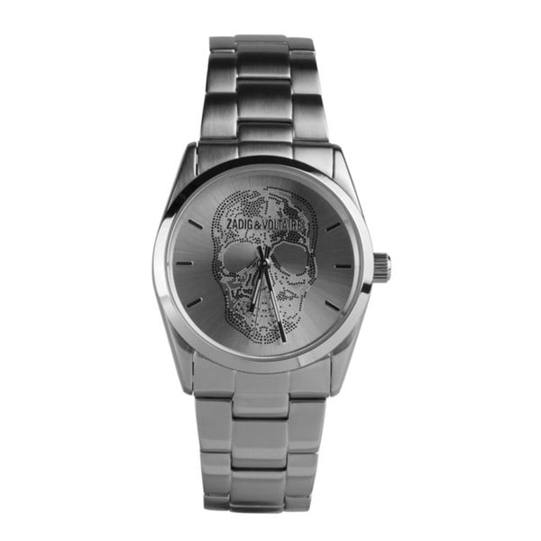 Unisex hodinky stříbrné barvy Zadig & Voltaire Scully, 36 mm