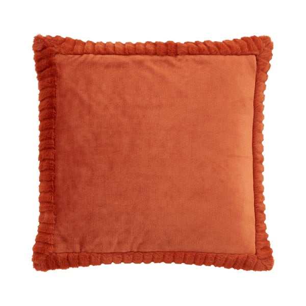 Dekorační polštář z mikroplyše 55x55 cm Velvet and Faux Fur – Catherine Lansfield