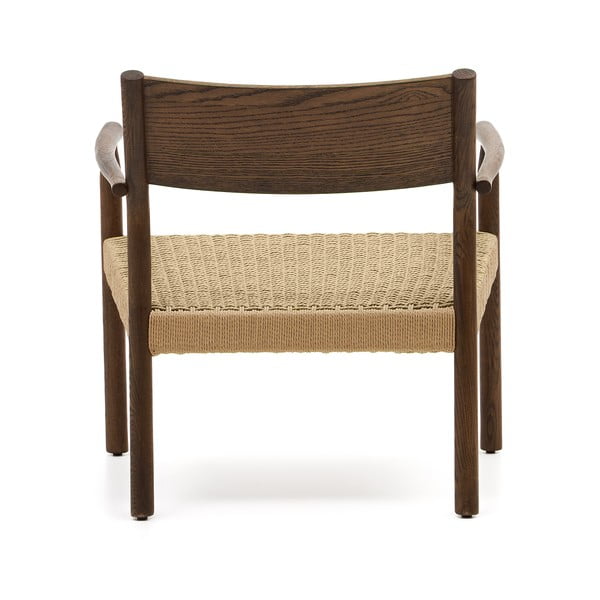 Křeslo s výpletem v přírodní barvě Yalia – Kave Home-image-4