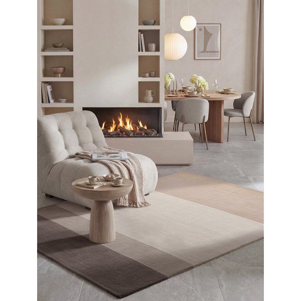Hnědý/krémový vlněný koberec 120x170 cm Edmund – Villeroy&Boch-image-3
