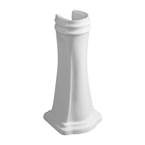 Bílý keramický sloup k umyvadlu 73x54 cm Retro – Sapho