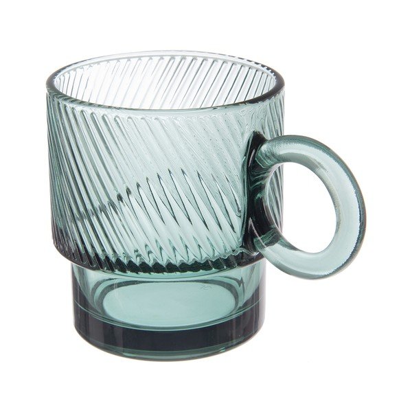 Zelený skleněný hrnek 310 ml Verde – Orion-image-2