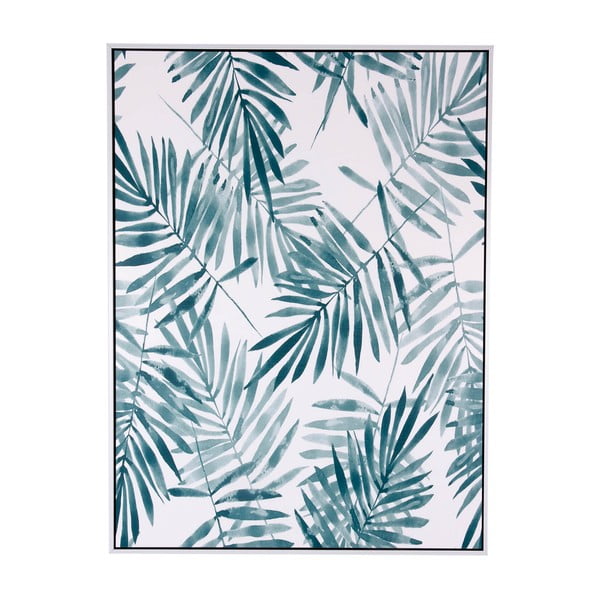 Obraz sømcasa Blue Palm, 60 x 80 cm