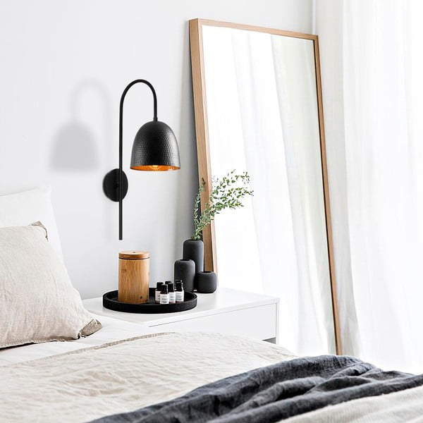 Černé nástěnné svítidlo Tattoo – Opviq lights-image-3