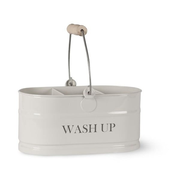 Bílý košík na mycí prostředky Garden Trading Wash Up Tidy