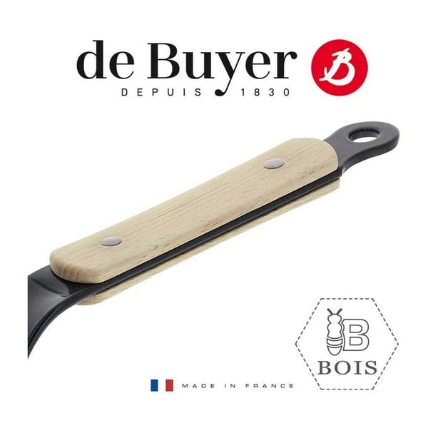 Ocelová pánev na smažení de Buyer Mineral B, ø 32 cm-image-2