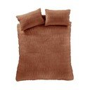 Oranžové povlečení na jednolůžko 135x200 cm Seersucker – Catherine Lansfield