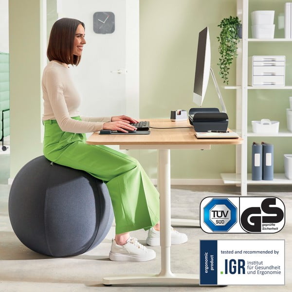 Ergonomický sedací míč se závažím ø 65 cm Ergo – Leitz-image-4