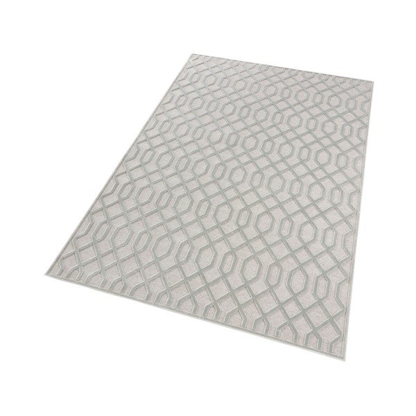 Šedý koberec z viskózy Mint Rugs Caine, 80 x 125 cm-image-3