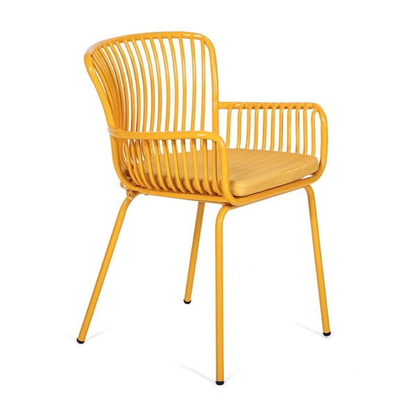 Sada 2 žlutých zahradních židlí Bonami Selection Elia