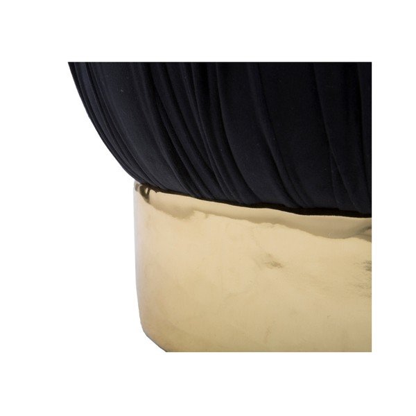 Černý puf s úložným prostorem Mauro Ferretti Paris, ⌀ 41 cm-image-2